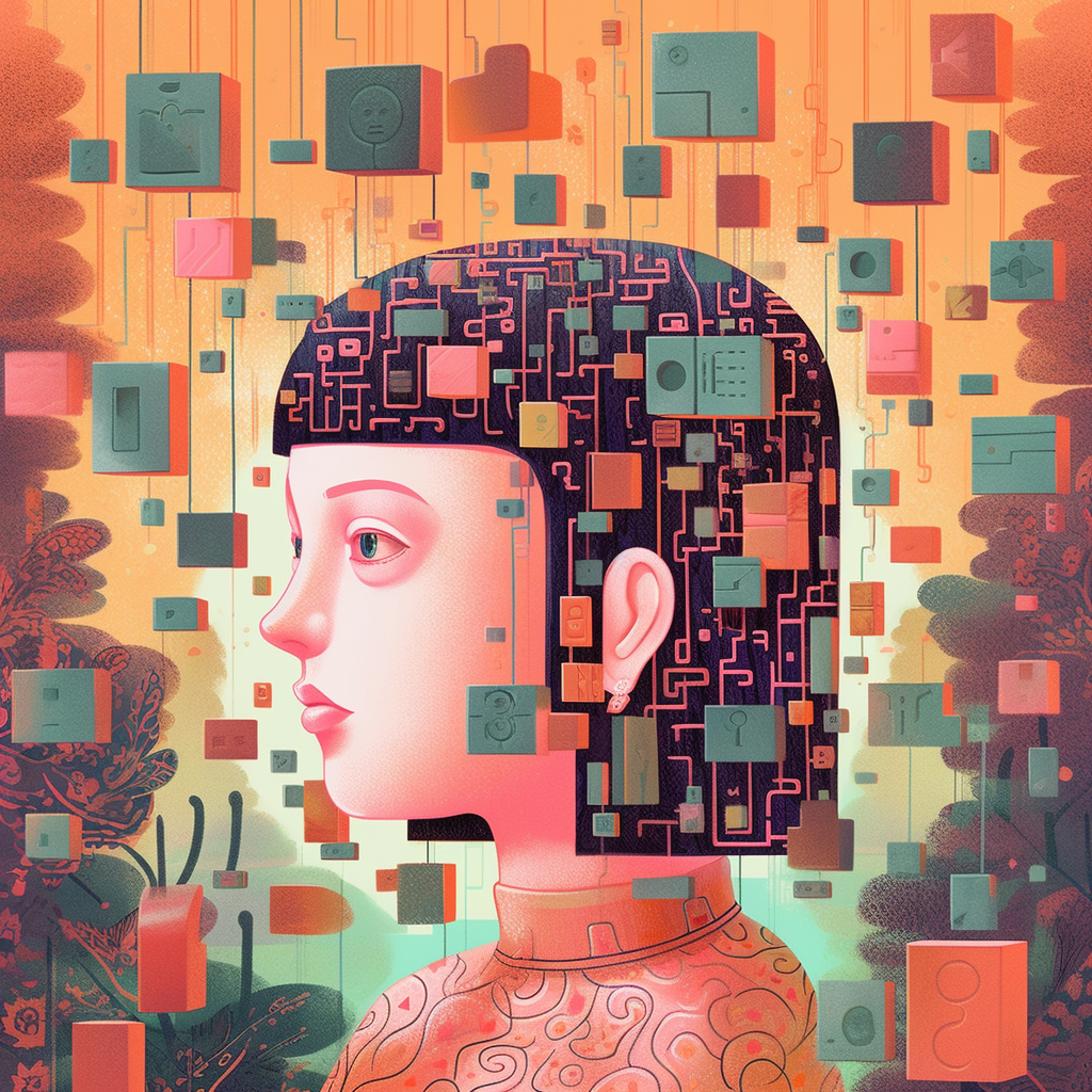 With advancements in artificial intelligence (AI) and data analysis, technology can help improve mental health and communication skills. We take a look how. Image generated by AI.